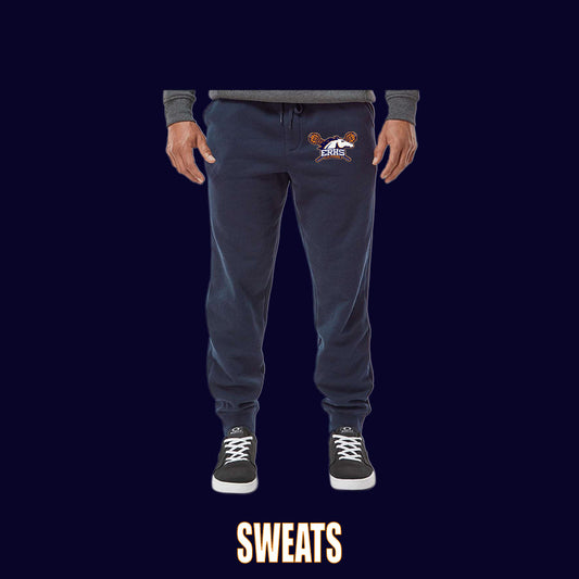 ERHS Lacrosse Team Navy Sweatpants